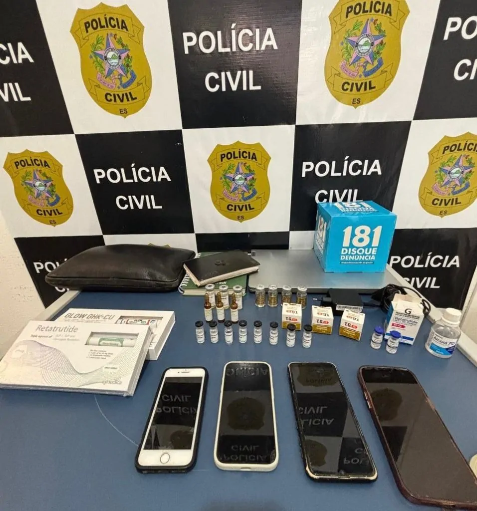 Casal é preso por venda ilegal de canetas emagrecedoras no sul do ES
