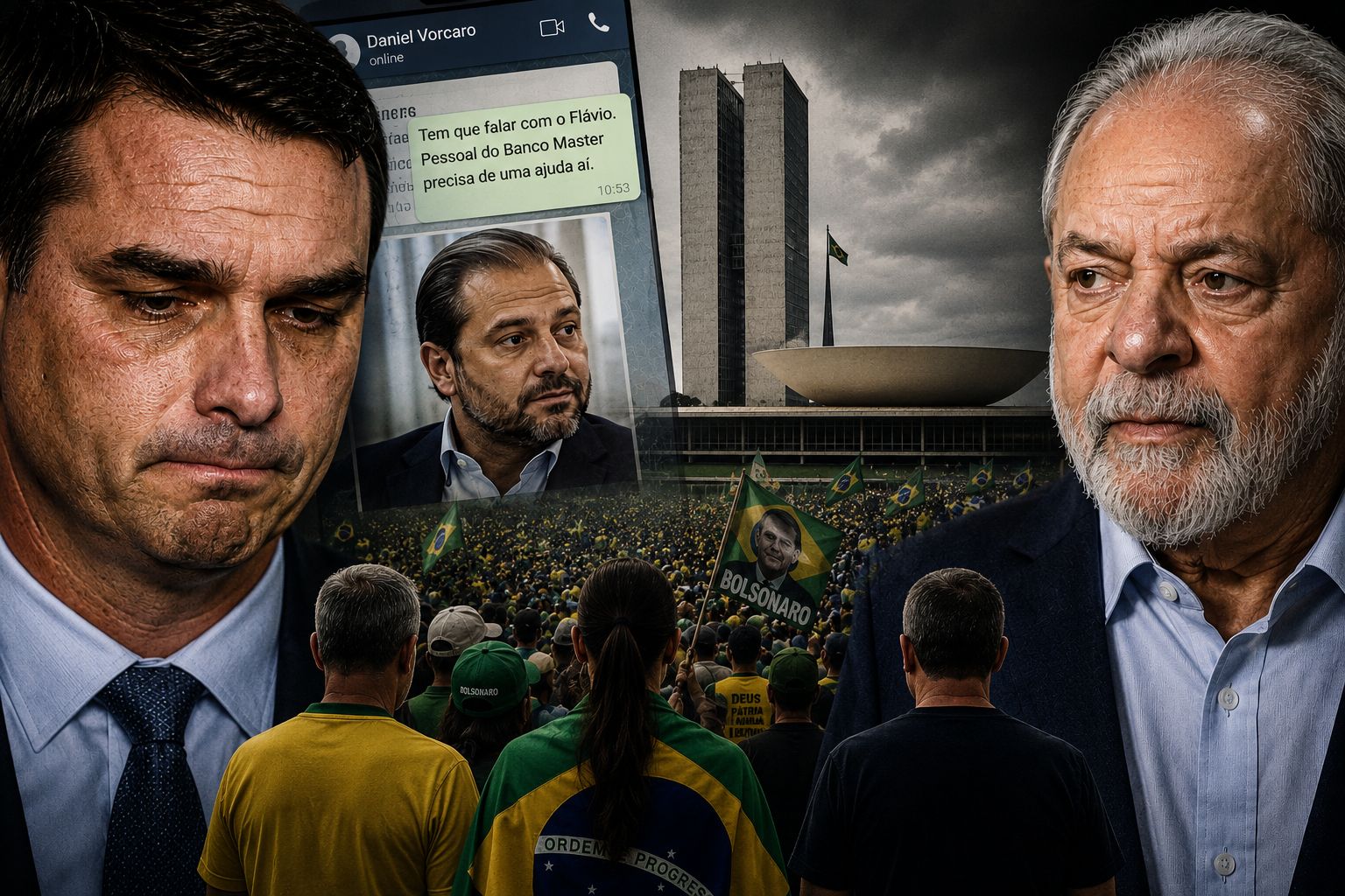Flávio, Lula e o teste moral do eleitor