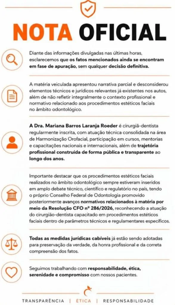 Mesmo após indiciamento, dentista segue divulgando procedimentos estéticos no ES