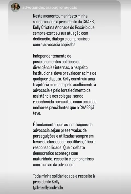 Guerra na OAB-ES: Erica Neves e Kelly Andrade rompem e reeditam crise histórica na advocacia