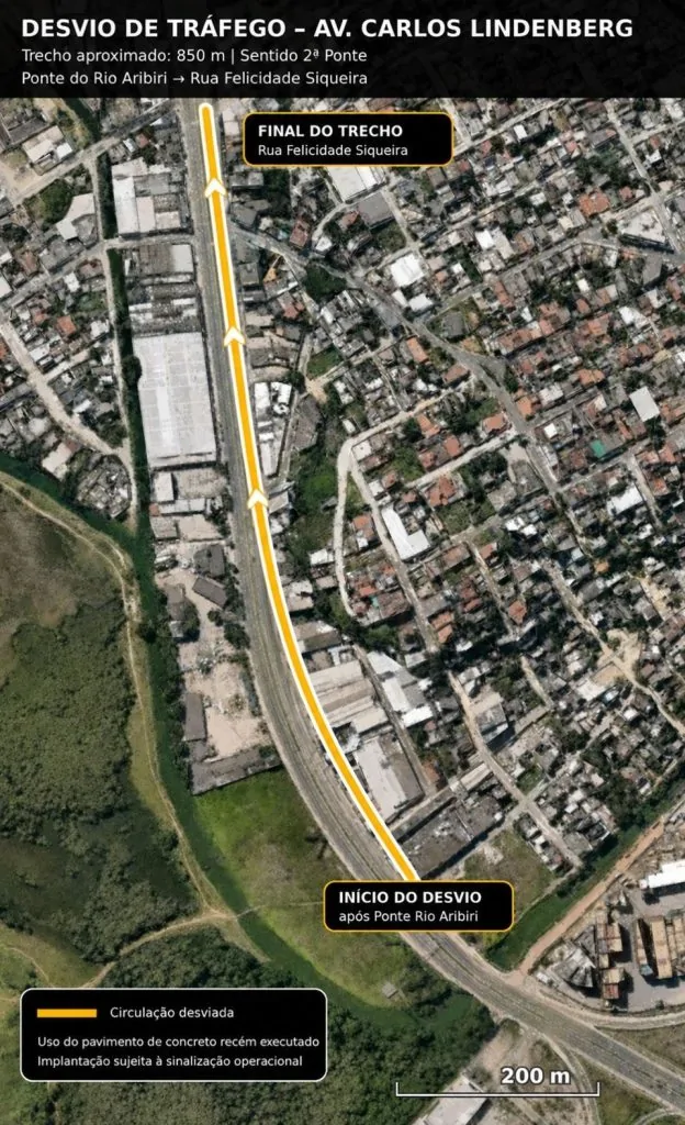 Obras do Expresso GV alteram trânsito na Carlos Lindenberg Obras do Expresso GV alteram trânsito na Carlos Lindenberg
