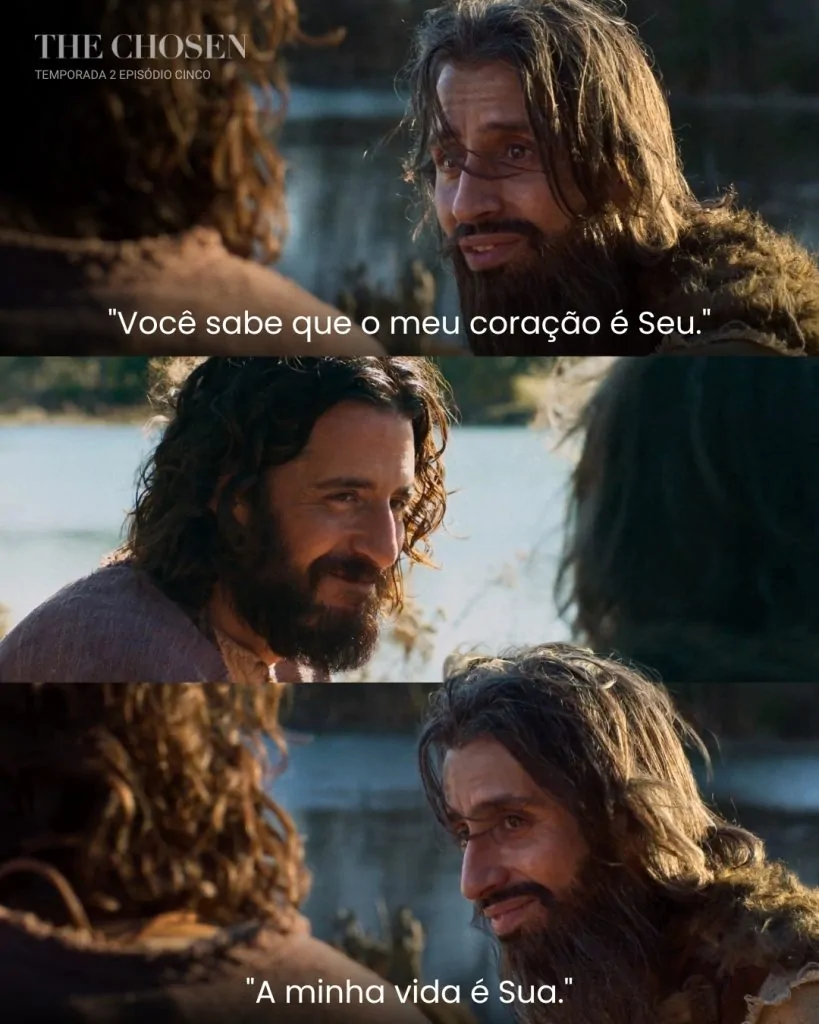 Festa Junina e João Batista: uma lição de humildade para nosso tempo Byung-Chul Han é autor do livro "Sociedade do Cansaço" - Cena de The Chosen com Jesus e João Batista, na qual João diz: "você sabe que meu coração é Seu. Minha vida é Sua"