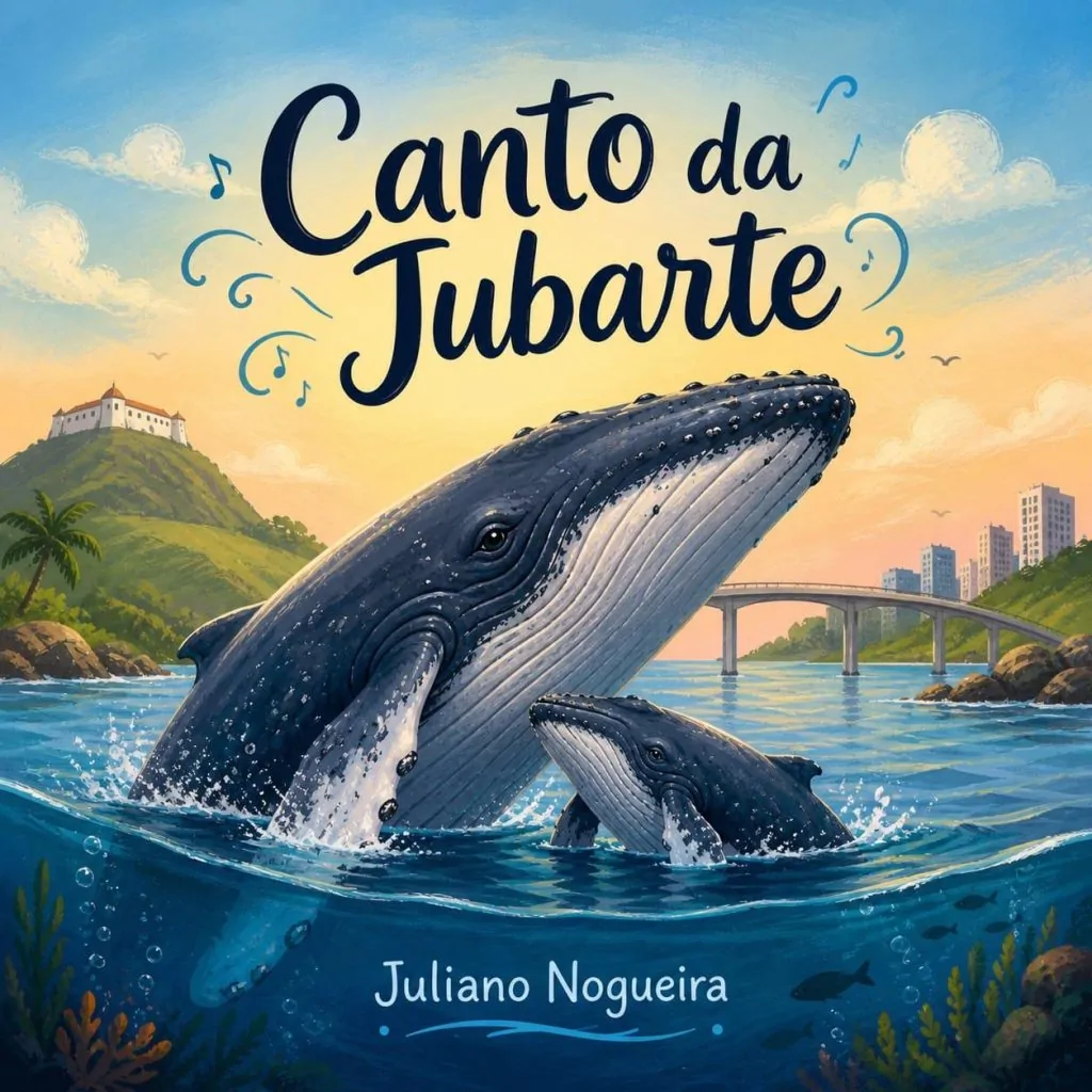 'Canto da Jubarte' leva conservação das baleias para salas de aula