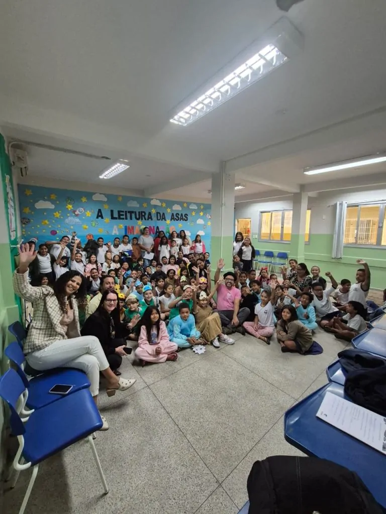 Projeto Douradinho leva encontros com autor e educação ambiental a escolas de Aracruz