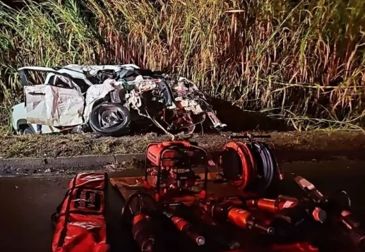 Motorista com sinais de embriaguez é preso após causar acidente fatal na BR-101, em Linhares