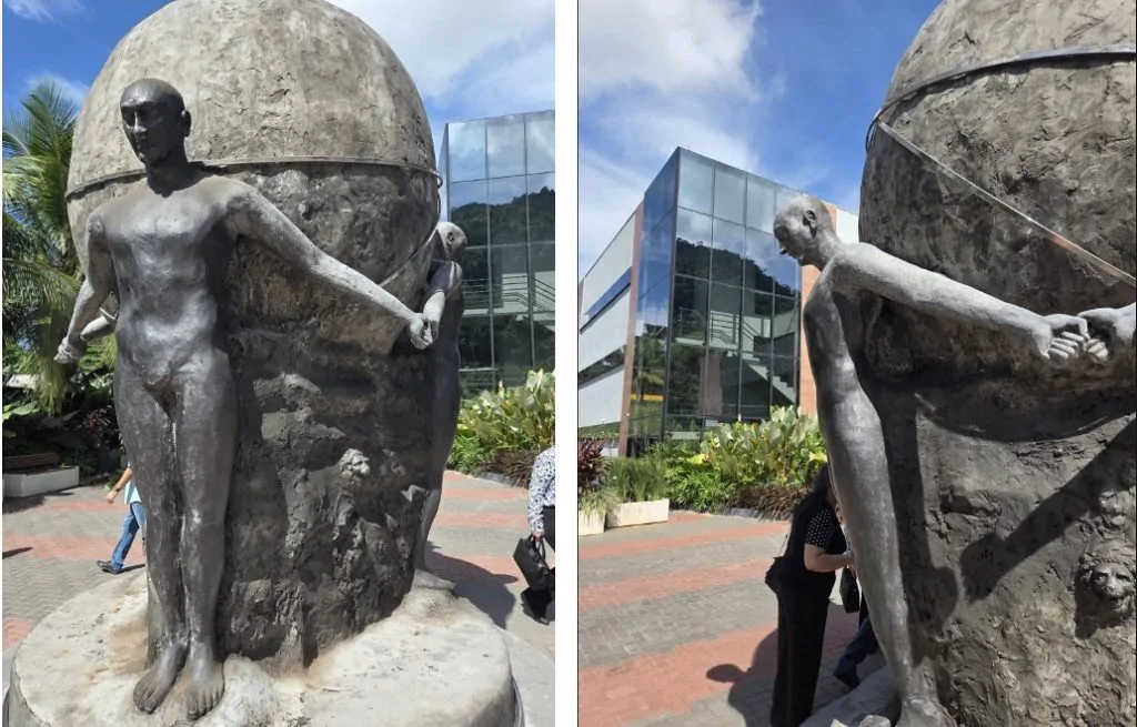 A diversidade étnica na escultura pública: a diversidade dos grupos escultóricos