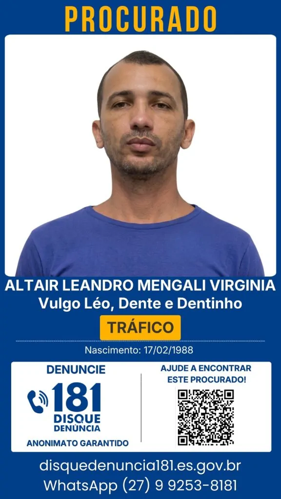 Veja quem são os 32 foragidos procurados pela Justiça no ES Veja quem são os 32 foragidos procurados pela Justiça no ES