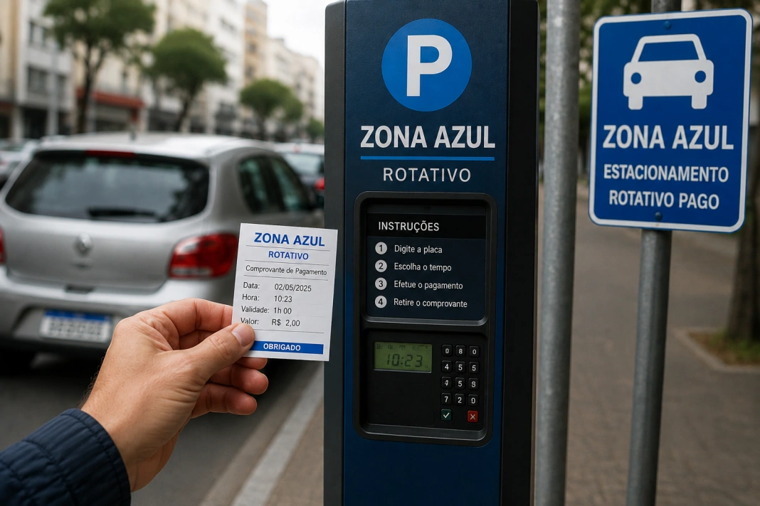 ESTACIONAMENTO ZONA AZUL