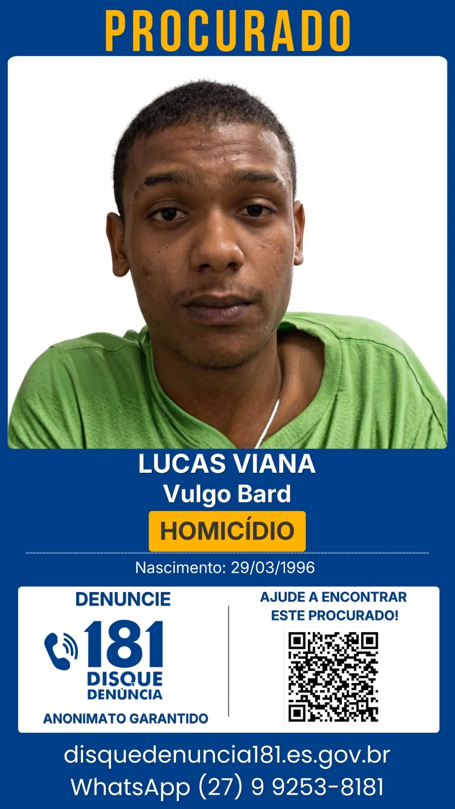 Grande Vitória tem 34 foragidos; veja como denunciar