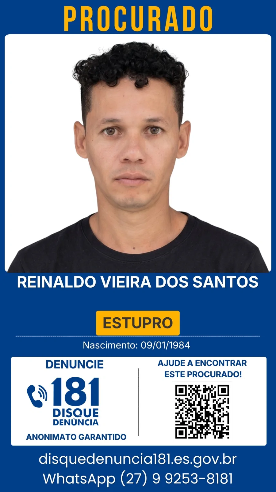 Grande Vitória tem 34 foragidos; veja como denunciar