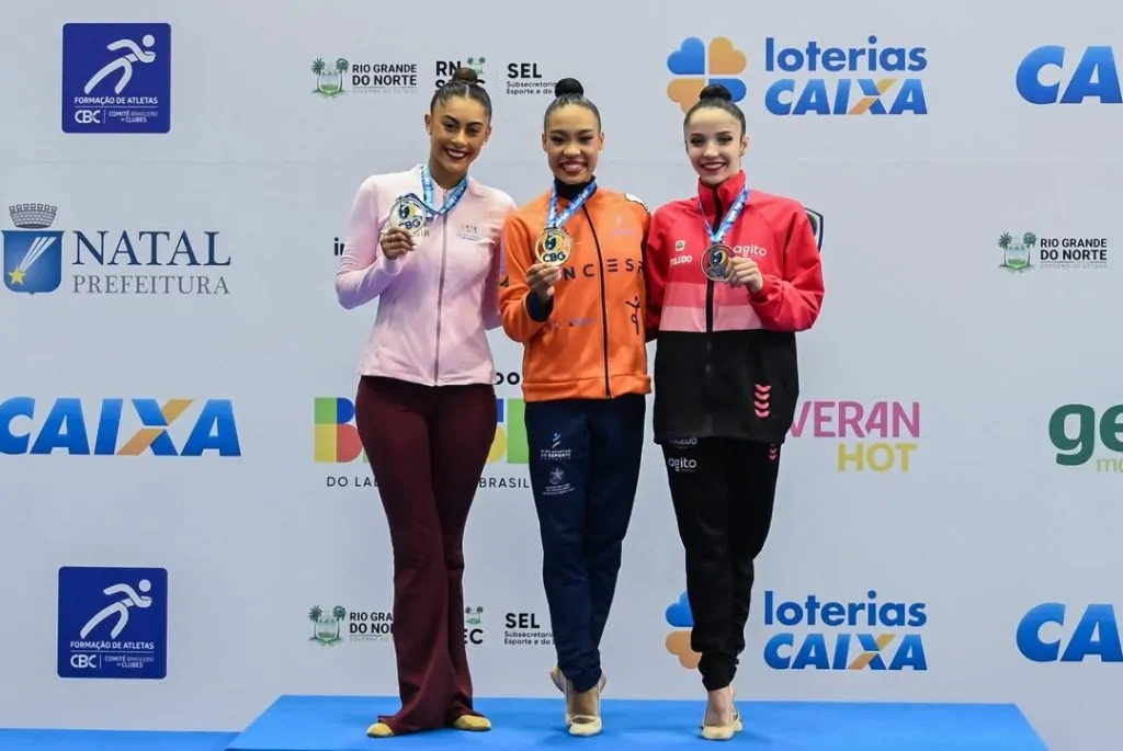 Espírito Santo vive era de ouro na ginástica rítmica e coleciona medalhas internacionais