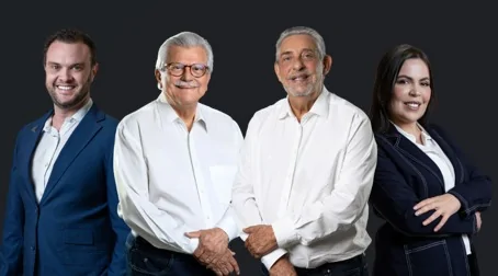 Vinicius Santos Terra, José Maria Cola dos Santos, Jorge Luiz e Silva e Monique Esteves