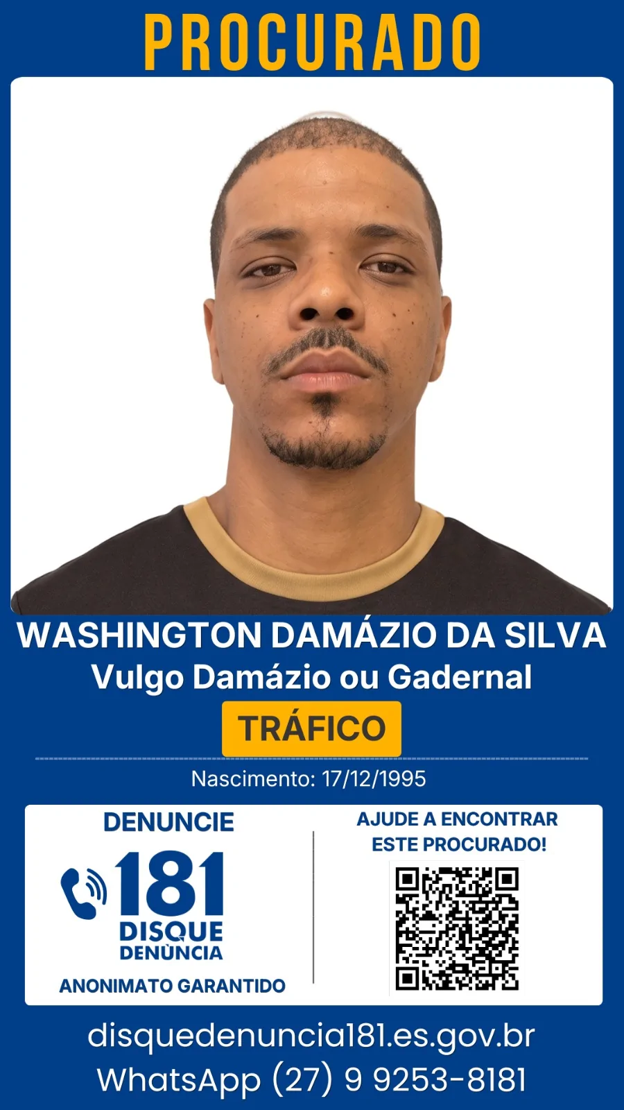 Grande Vitória tem 34 foragidos; veja como denunciar