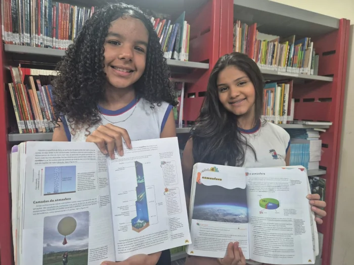 Duas estudantes de escola de Vitória conquistam ouro na Olimpíada Brasileira de Astronomia