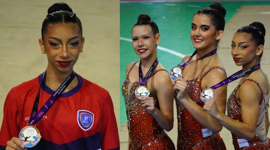 ginasta Luiza Traspadini