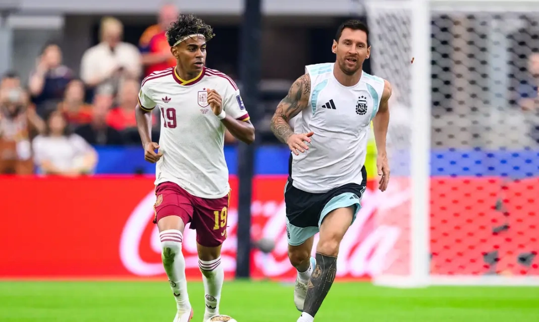 lamine e messi fonal da copa