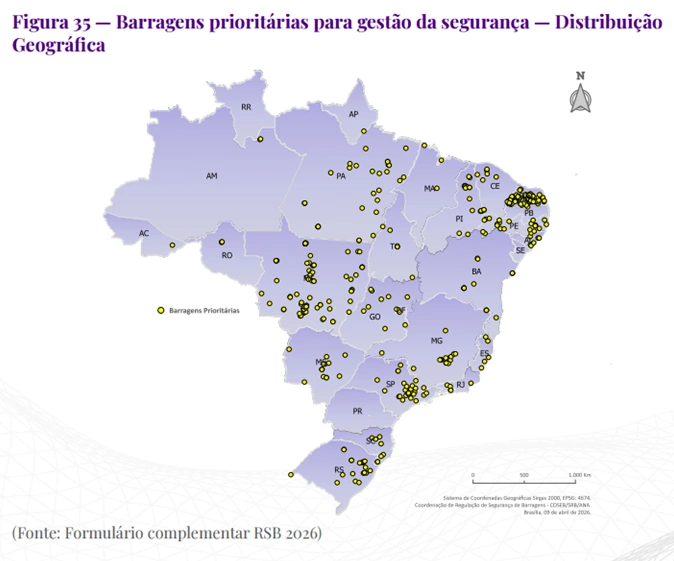 ES tem 50 barragens com risco e sob maior atenção