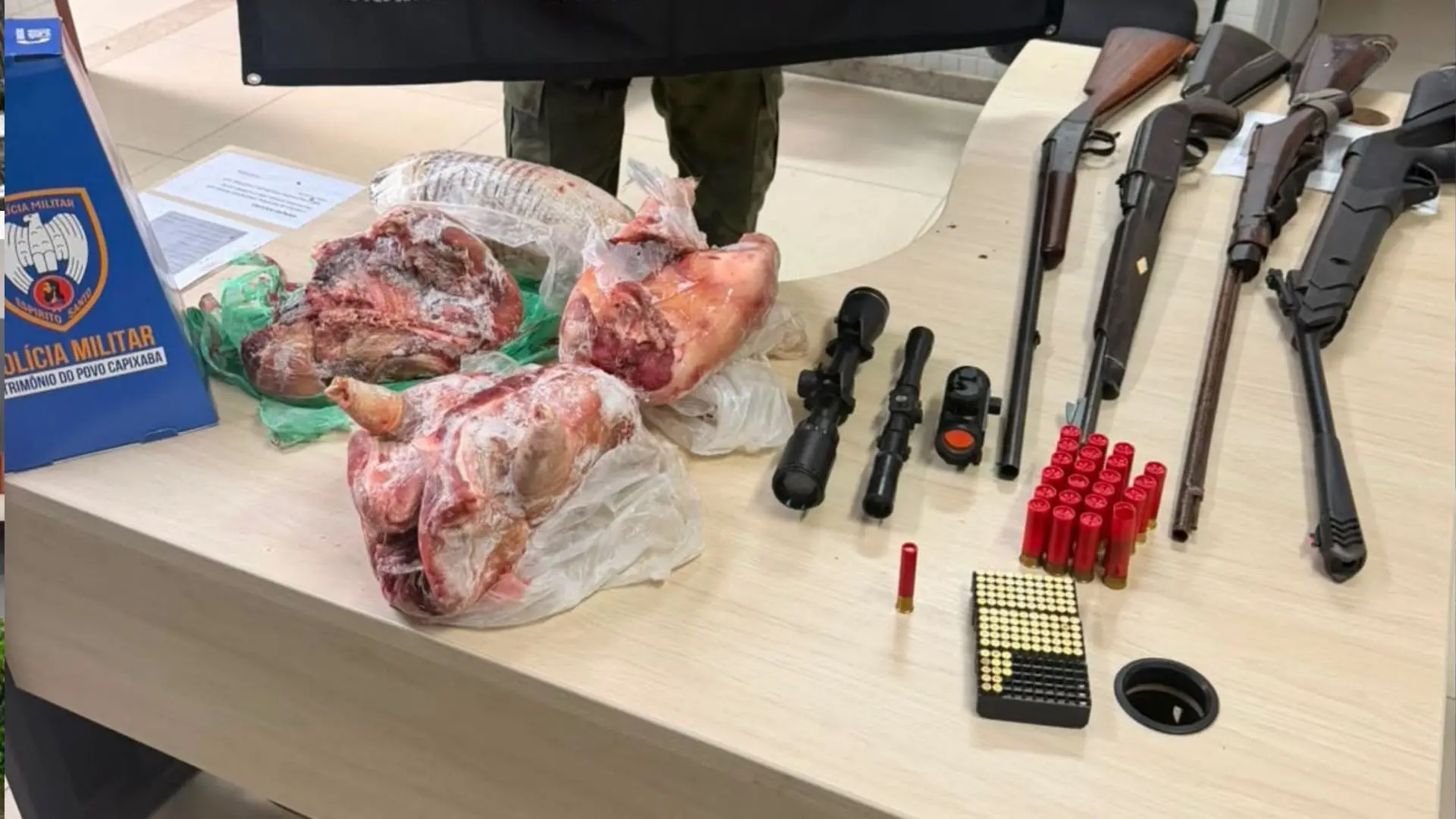 Segunda apreensão de armas e caça ilegal em dois dias é registrada no ES - QTU Questões do Universo