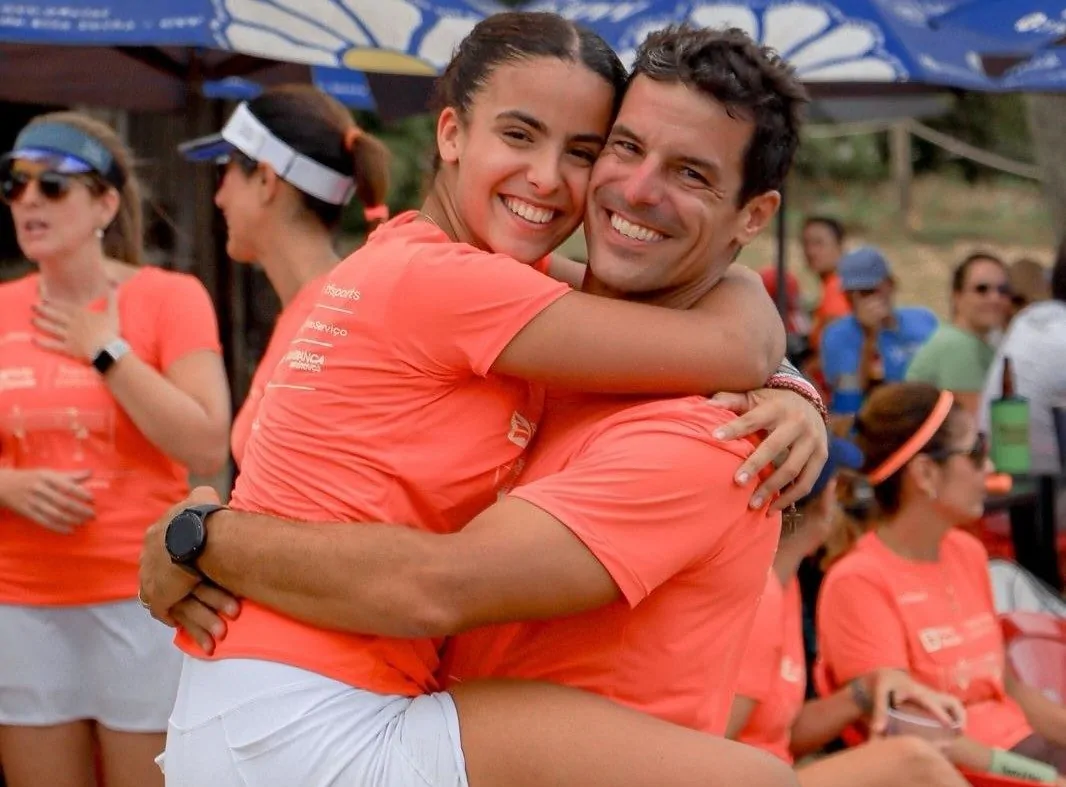 André e Marina Ramalho demonstraram o poder do esporte entre pai e filha