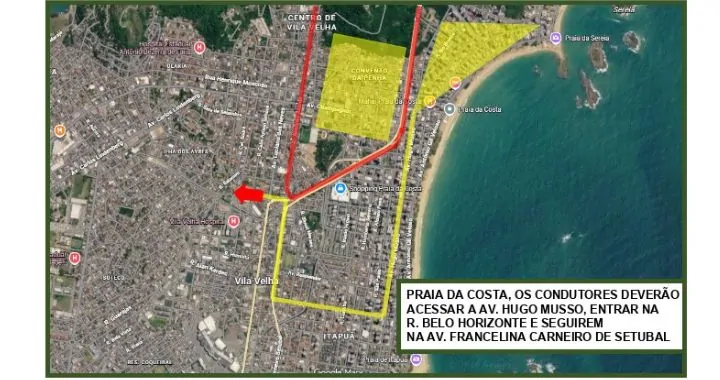 Corridas alteram trânsito em Vila Velha neste fim de semana Corridas alteram trânsito em Vila Velha neste fim de semana