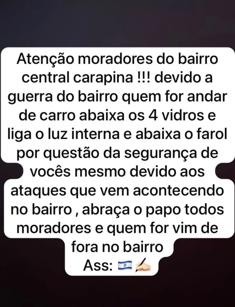 “Vidro abaixado e farol baixo”: mensagens circulam após tiroteio que matou jovem na Serra