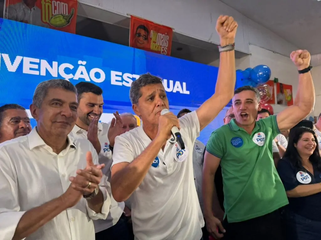 Em convenção na Serra, PDT, Casagrande e Ferraço rejeitam guerra ideológica