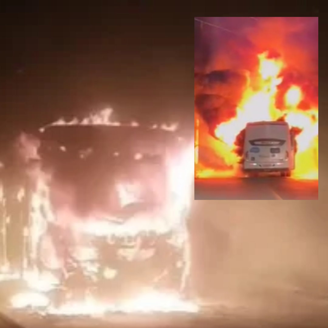 PM reforça segurança após atropelamento fatal e incêndio de ônibus em Cariacica - QTU Questões do Universo