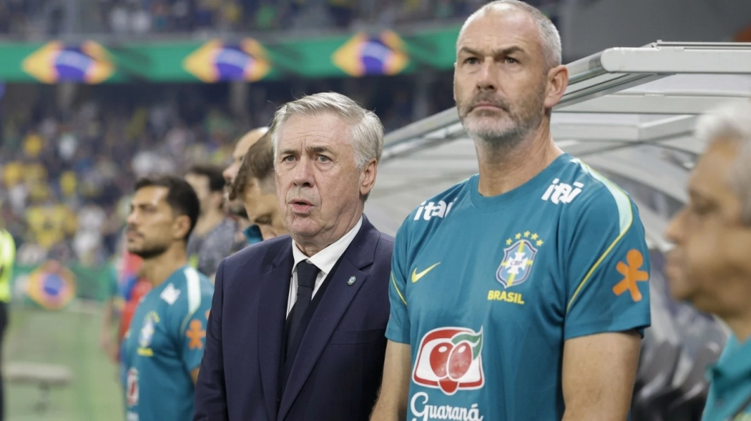 Carlo Ancelotti, treinador da Seleção Brasileira