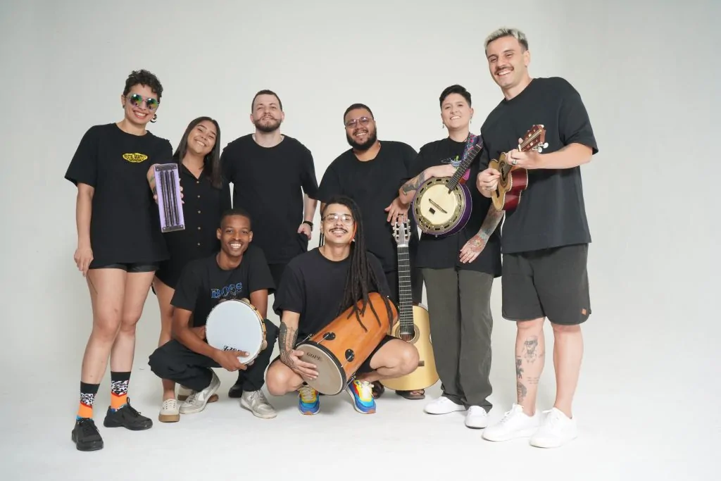 Moacyr Luz e o Samba do Trabalhador, Já Gamei e Novelo no festival Sesc 80 anos