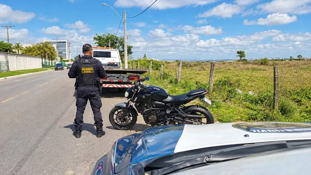 moto apreendida