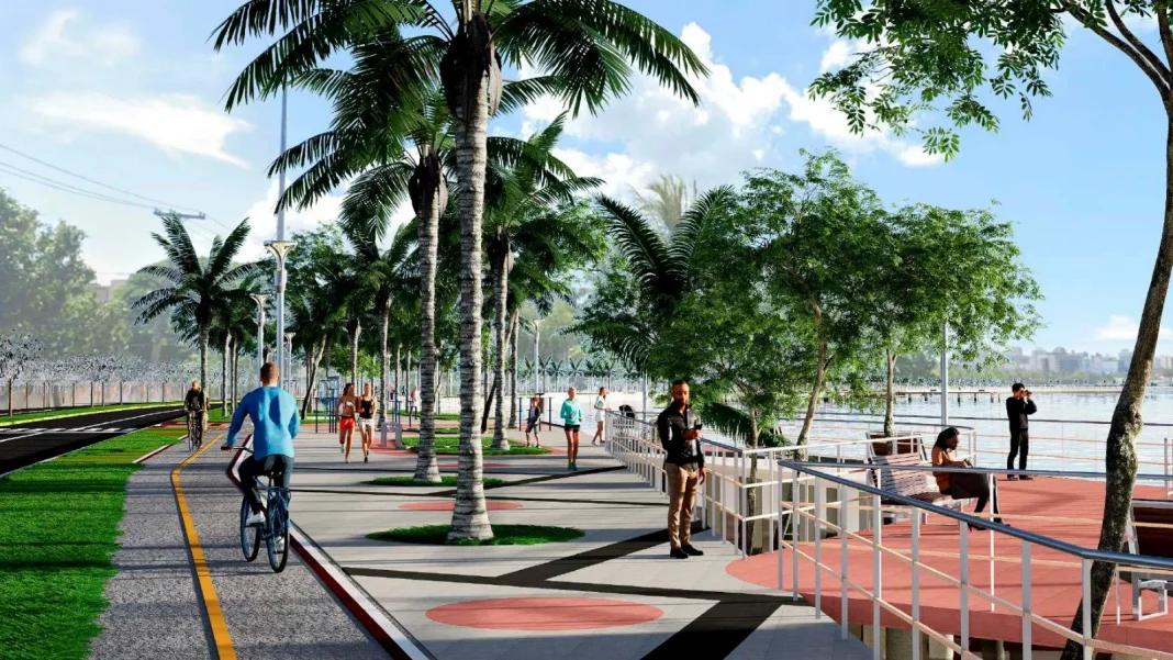 obra beira-mar