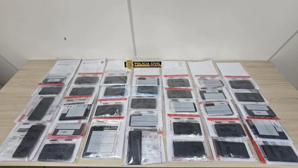 160 pessoas são notificadas para devolver celulares no ES