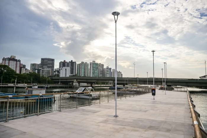 Novo trecho do Canal de Camburi amplia espaço de lazer e caminhada em Vitória