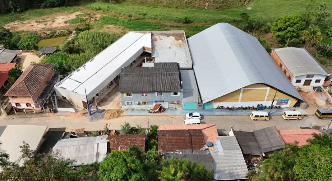Obras de reforma e ampliação da Escola de Vieira Machado entra em fase de acabamento1