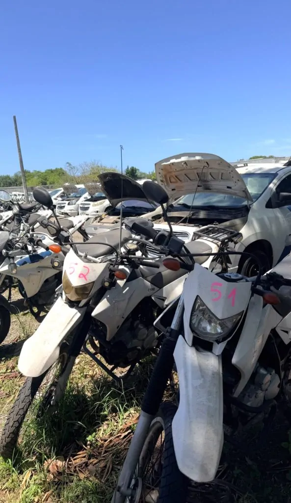 Leilão da PM tem carros e motos com lances a partir de R$ 150; veja como participar