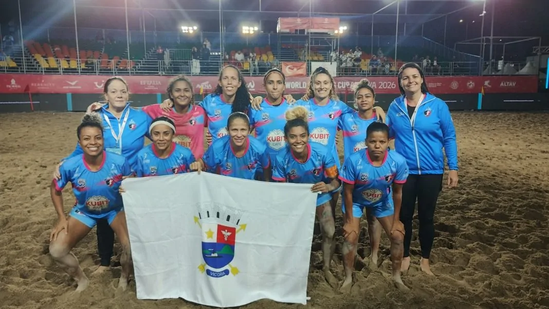 Time feminino de São Pedro participa de Mundial de Clubes de Futebol de Areia na Turquia