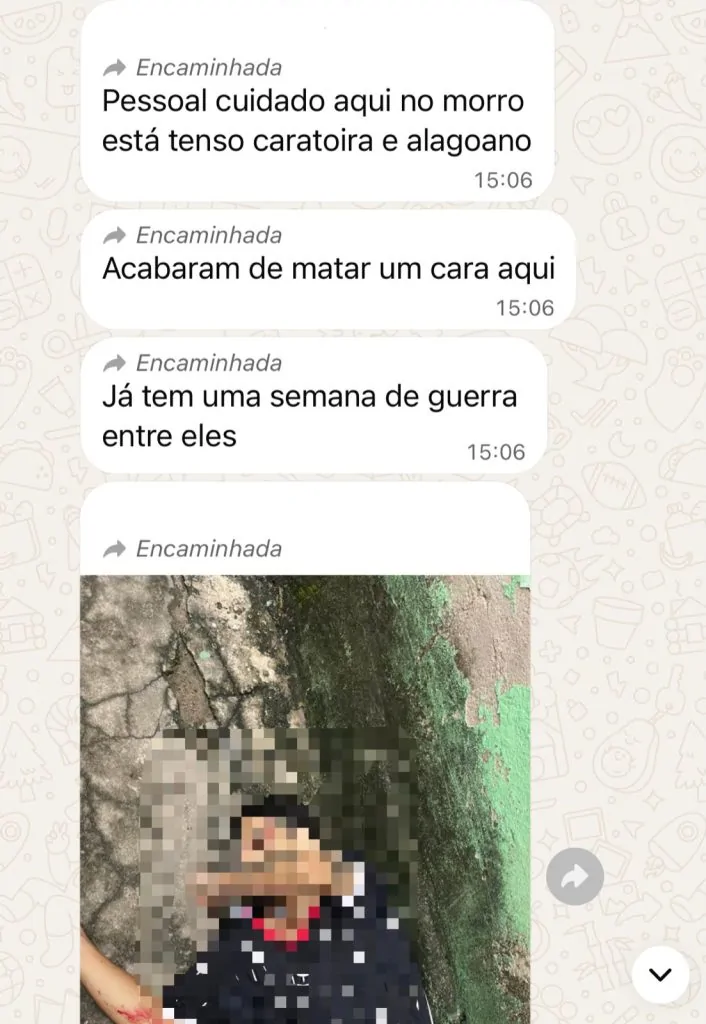 Tiroteio assusta moradores e deixa homem morto em Vitória Tiroteio assusta moradores e deixa homem morto em Vitória