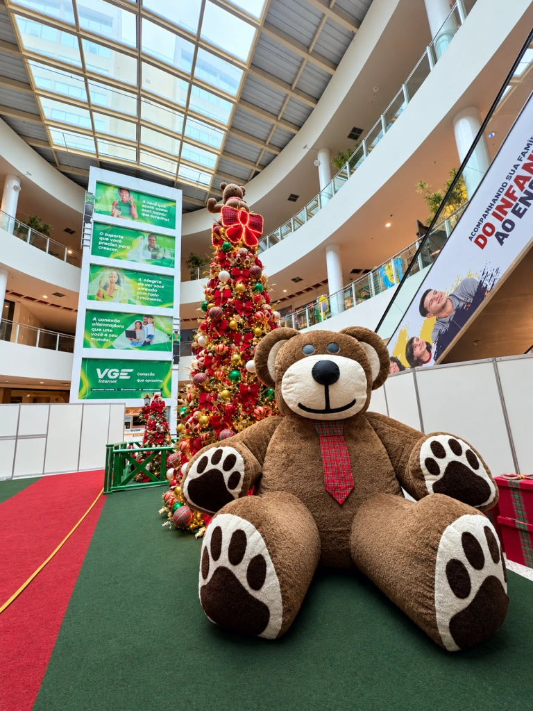 Shoppings da Grande Vitória iniciam temporada de Natal com a chegada do Papai Noel; confira as atrações
